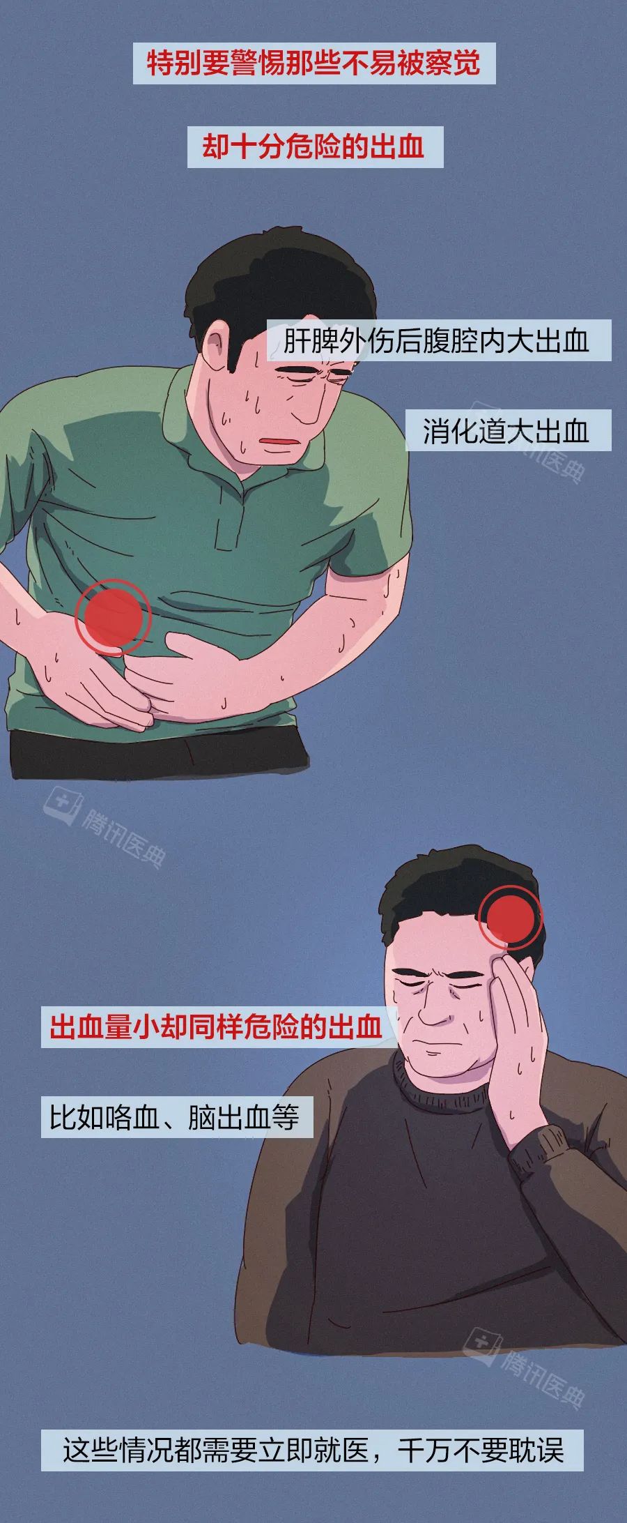 人止不住的大出血，到底有多可怕？
