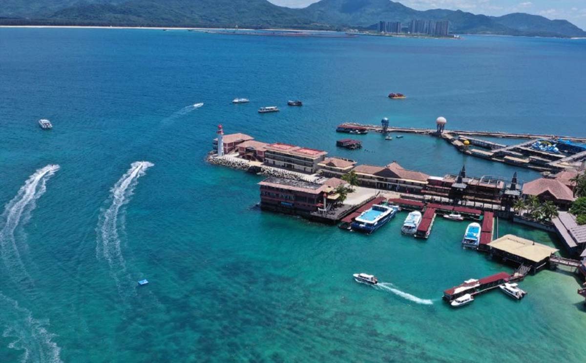 Ocean Plan organized the diving application experience of Navygator Pro on Fenjiezhou Island