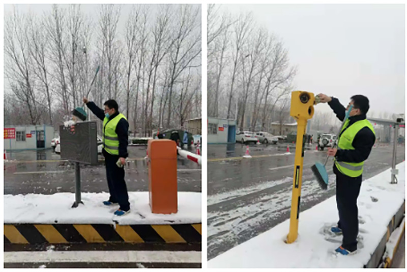 坚守疫情第一线 除雪融冰保平安——尉许（兰尉）公司除雪融冰硬核保通战打响