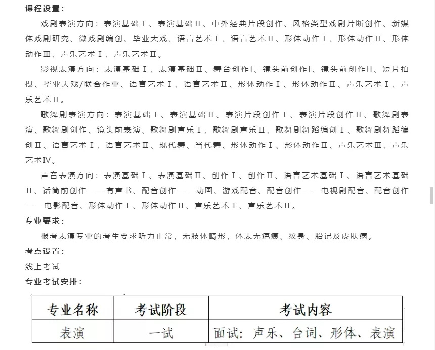 「考拉报考」青岛电影学院2022年招生简章 