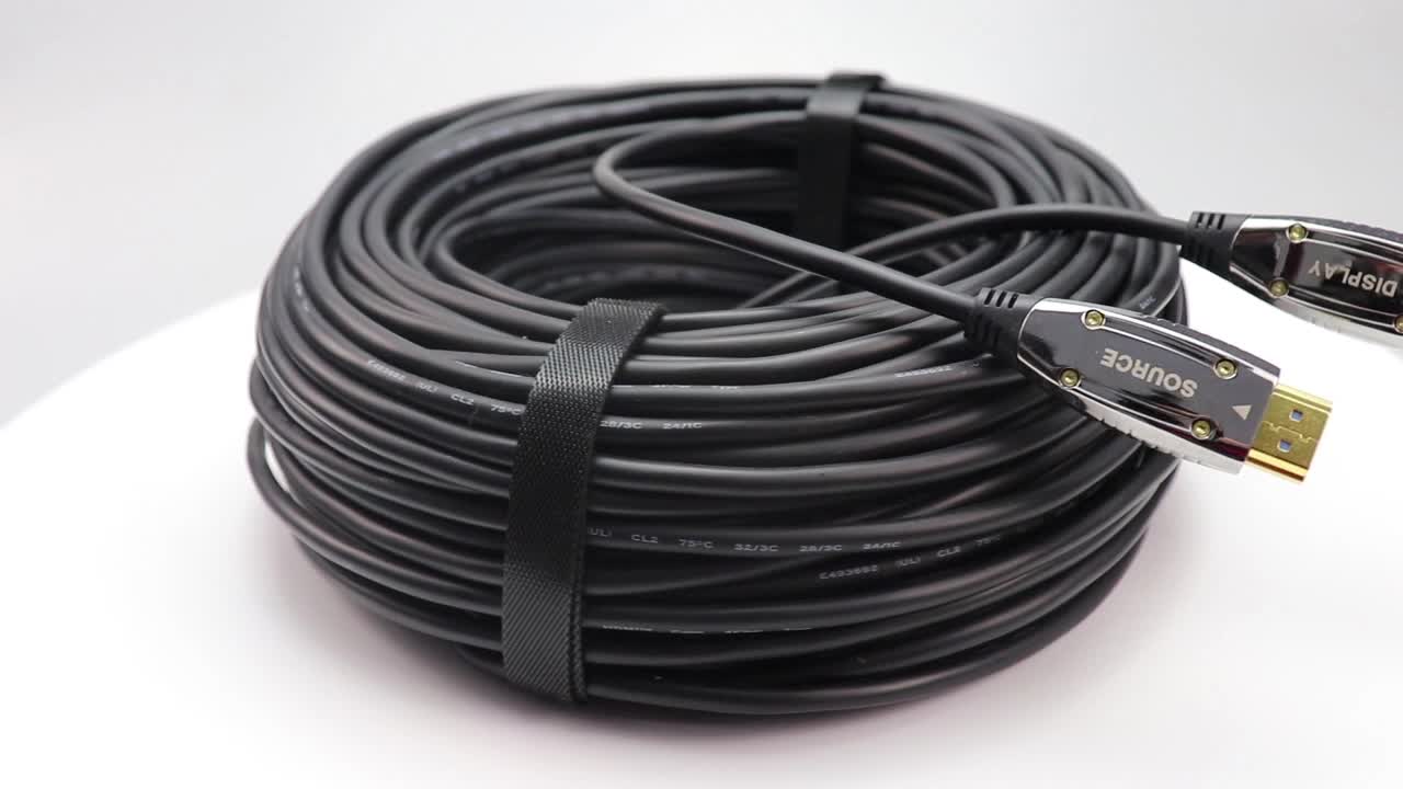 High Speed  Fiber Cable 8k  AOC HDTV Cable