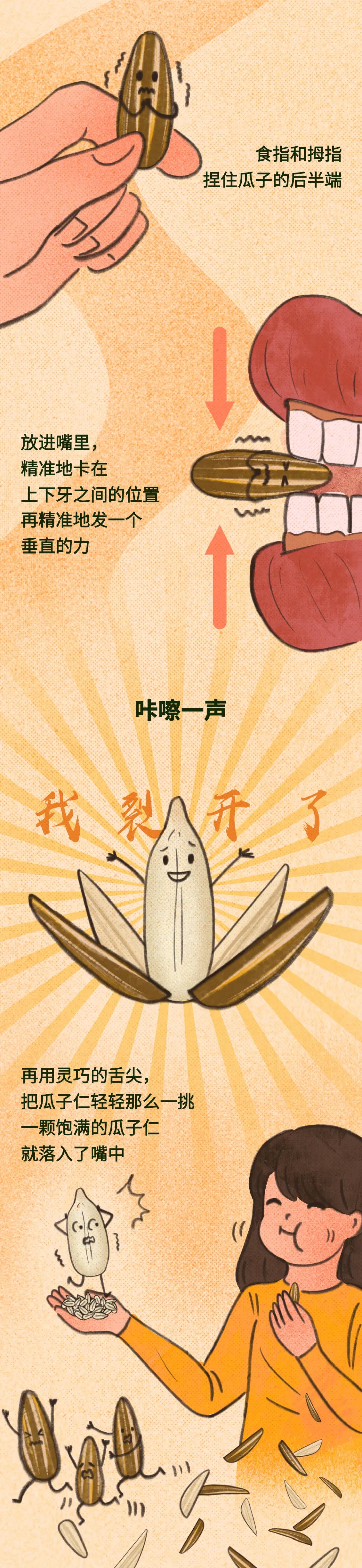 过年不推荐吃瓜子的原因，只有一个