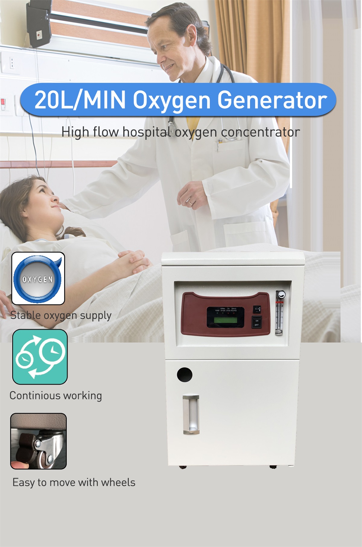 15L 20L Oxygen Concentrator