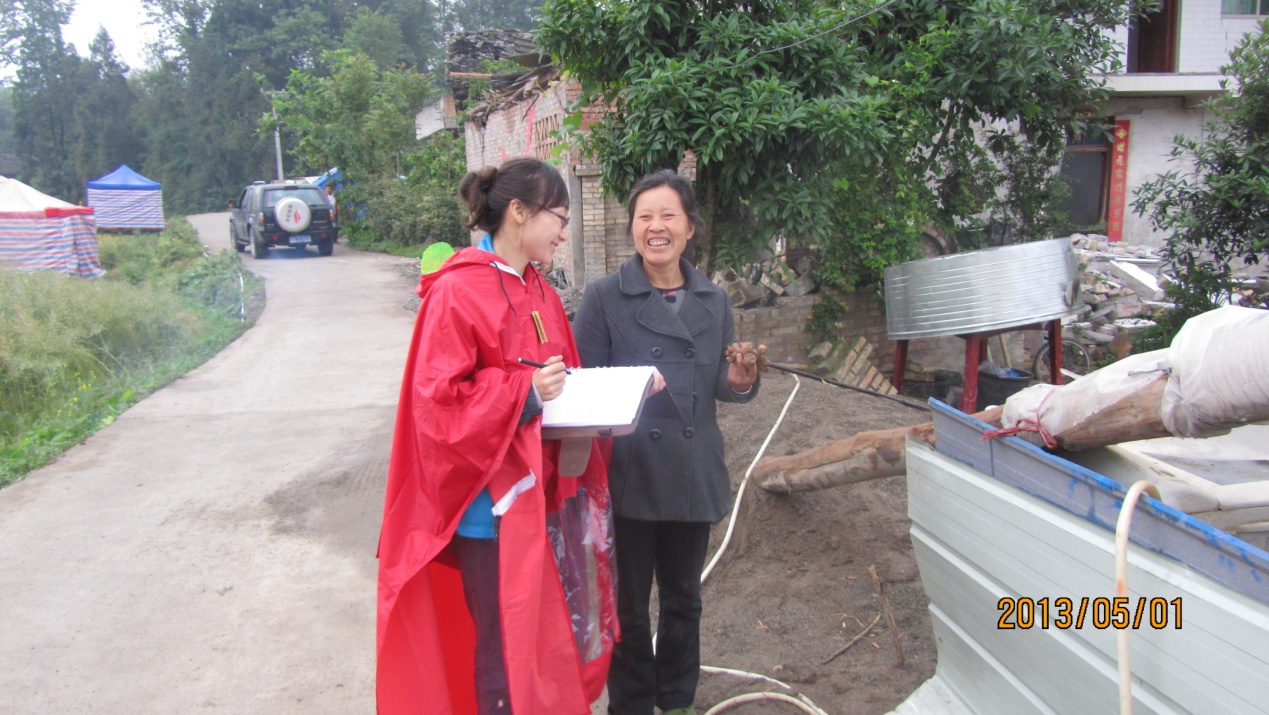 中国留学人才发展基金会“雅安地震”心理援助专家志愿团系列报道之六