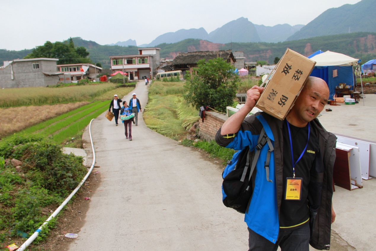中国留学人才发展基金会“雅安地震”心理援助专家志愿团系列报道之八
