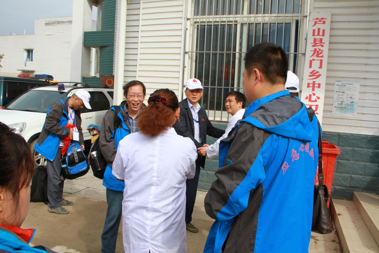 中国留学人才发展基金会“雅安地震”心理援助专家志愿团系列报道之八