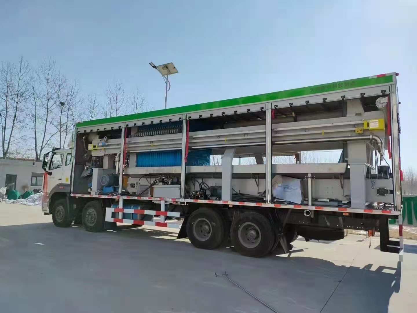 重磅！金河生态新增污水处理设备——污水处理车