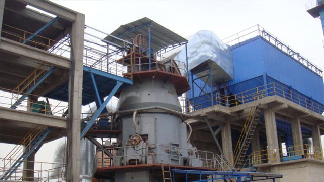 Slag vertical mill production line