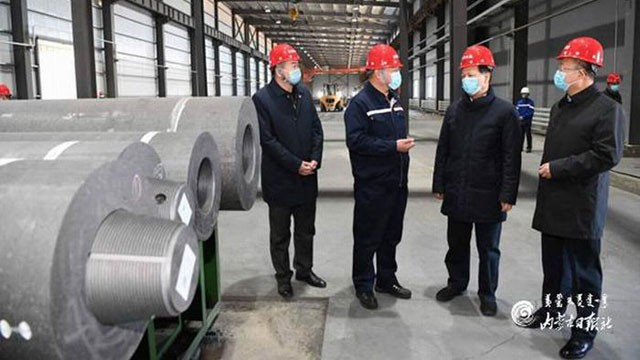 Shi Taifeng, Secretary of the Party committee of Inner Mongolia Autonomous Region, came to Jimeng fo
