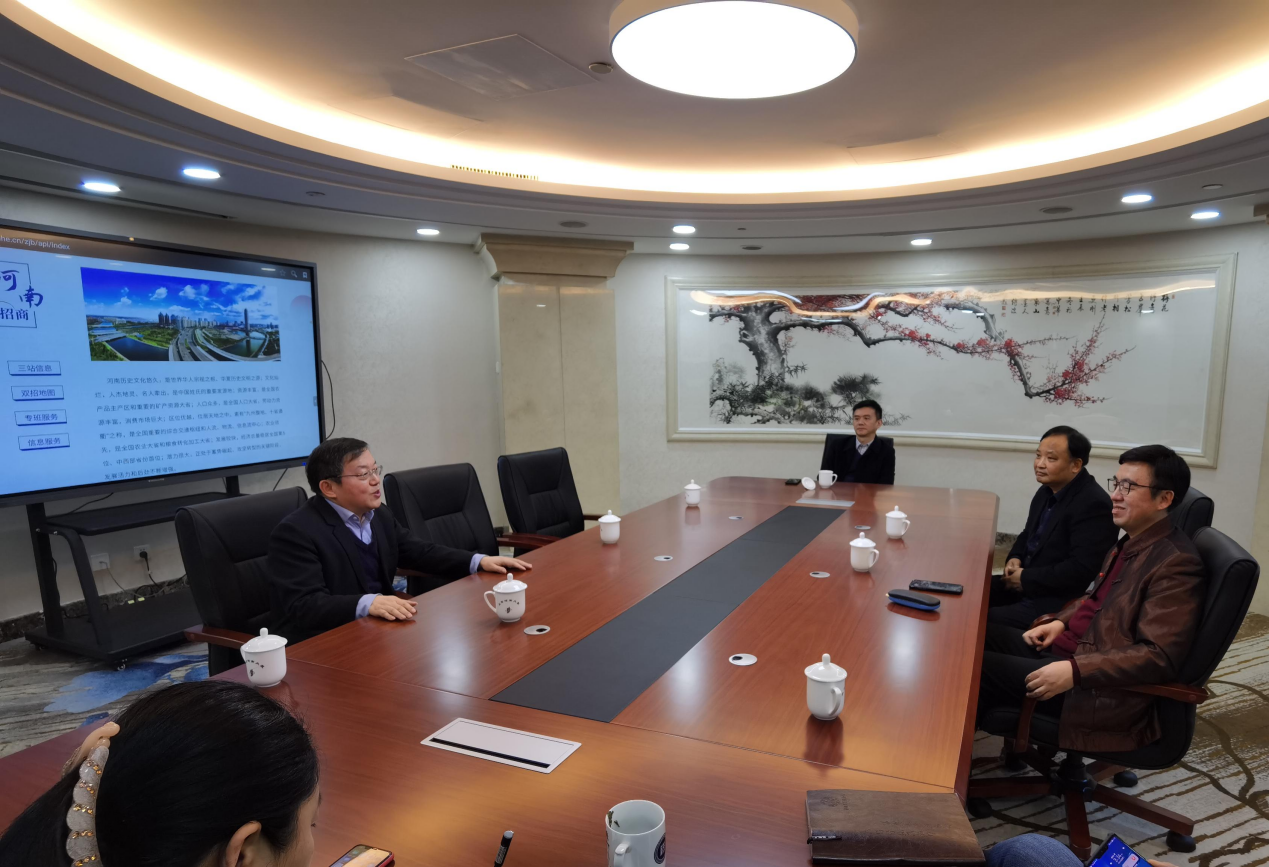 中財思泰集團董事長徐曉峰出席河南省政府駐京辦座談會