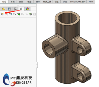 如何在零件中使用SOLIDWORKS DimXpert