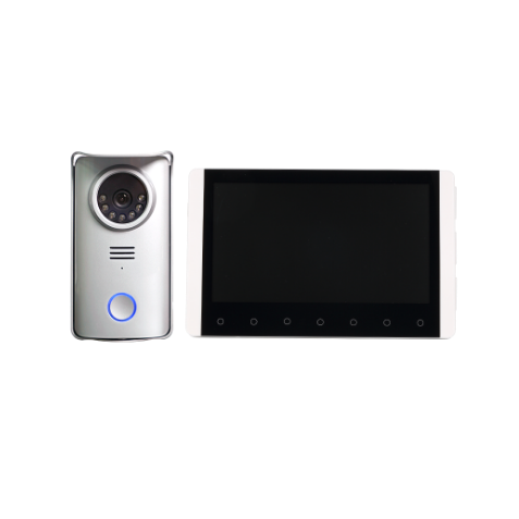 Kit Video Audio GSM VILLA encastré 4 boutons finition laiton Intratone -  Domo Confort