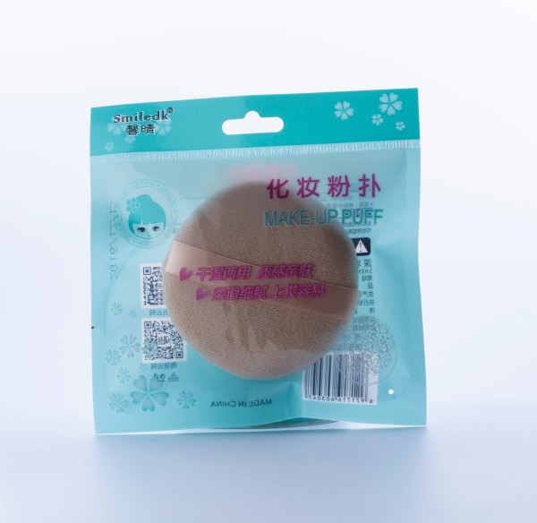 丝带毛绒粉扑  1*12