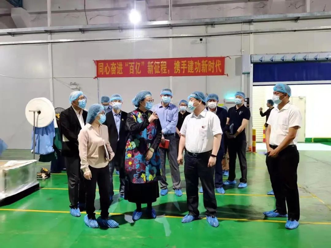 集团党委书记、董事长白涛带队到佛塑科技检查安全环保和疫情防控工作