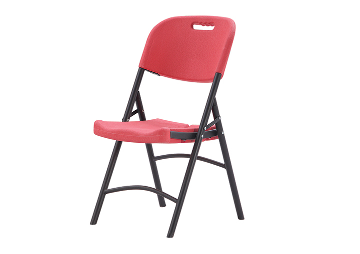 HDPE Plastic White Cheap Folding Banquet Dining Portable Chair