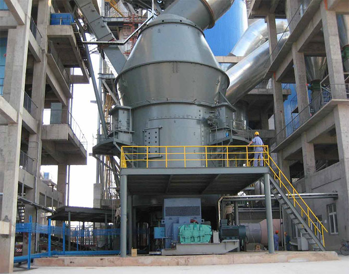 Vertical cement mill