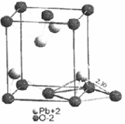 氧化铅PbO晶体