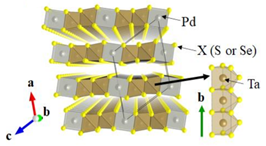 钽铅硒Ta2PdSe6晶体
