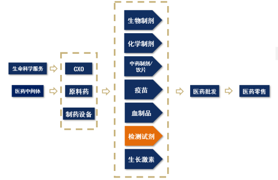 【產(chǎn)業(yè)鏈系列文章】醫(yī)藥產(chǎn)業(yè)鏈上市公司盤(pán)點(diǎn)之檢測(cè)試劑篇