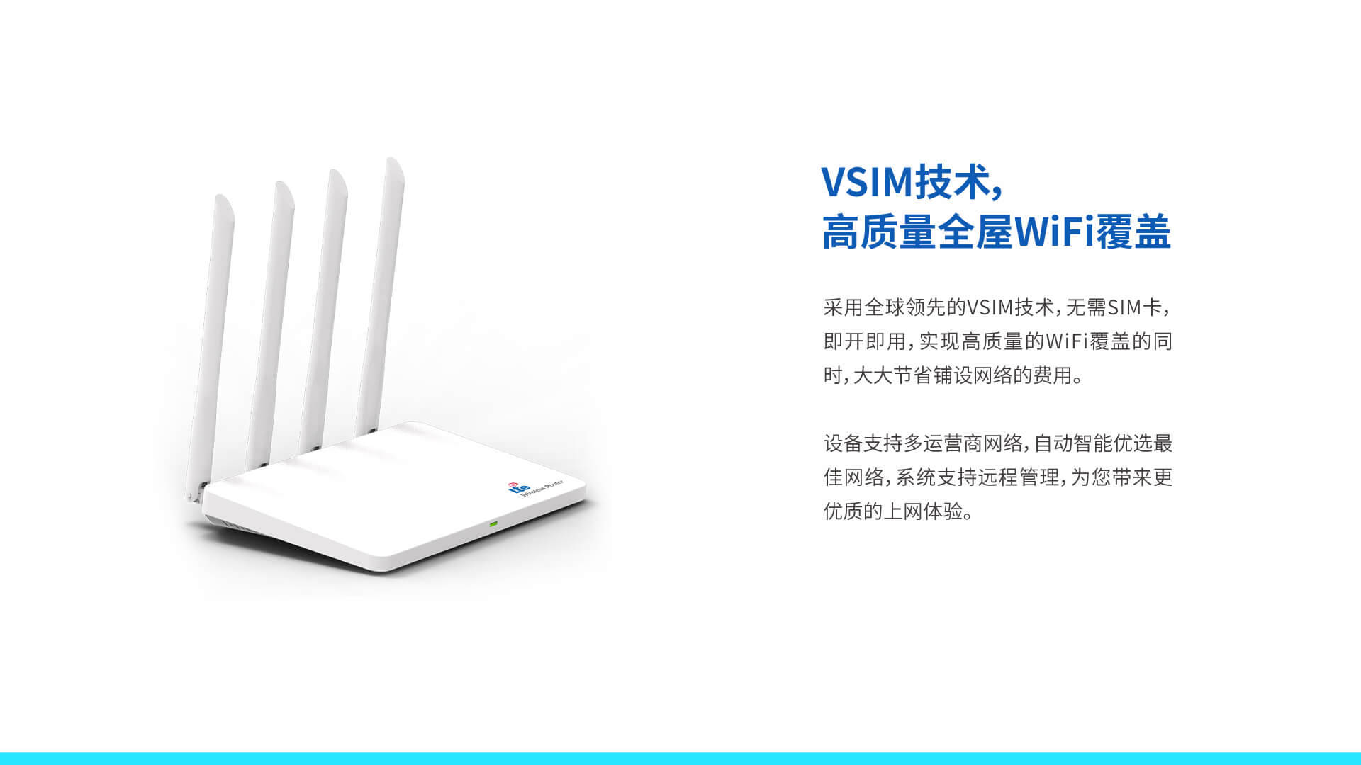 VSIM 4G无线路由器 TR110