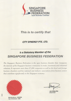 SFB新加坡工商联合总会会员