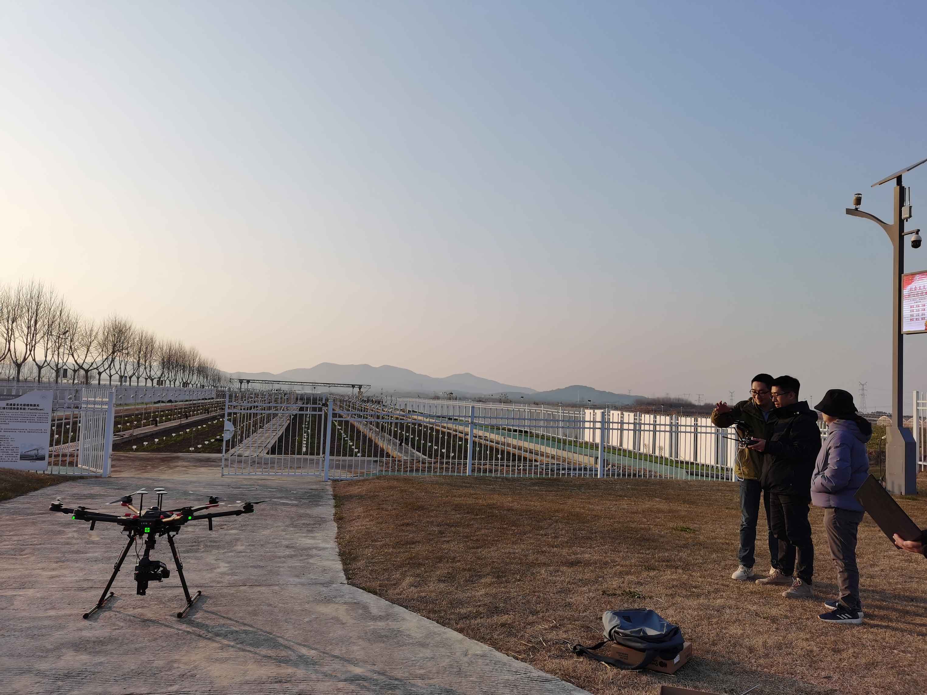 南京农业大学激光雷达一体机