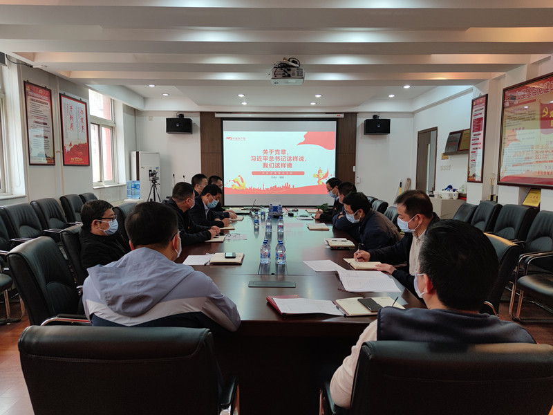 关于党章,习总书记这样说,我们这样做 ——中选洁净煤党支部开展学习党章专题党课 关于党章,习总书记这样说,我们这样做 ——中选洁净煤党支部开展学习党章专题党课