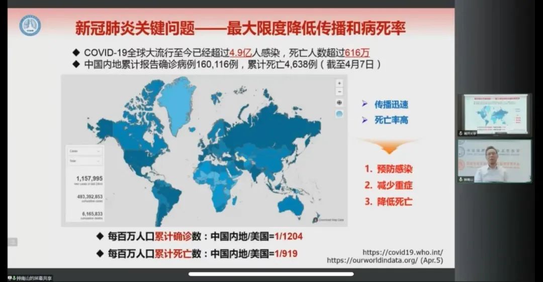 钟南山谈疫情：中国动态清零中逐步开放，但完全开放不适用