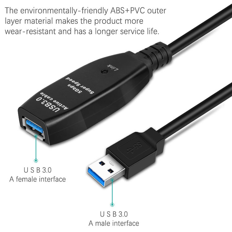 USB 3.0 Active Extension Cable