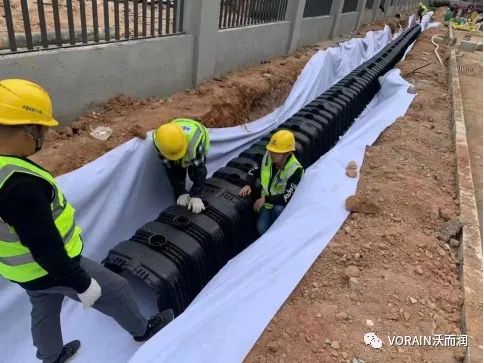 渗透渠应用案例— 深圳城市轨道交通工程海绵城市工程