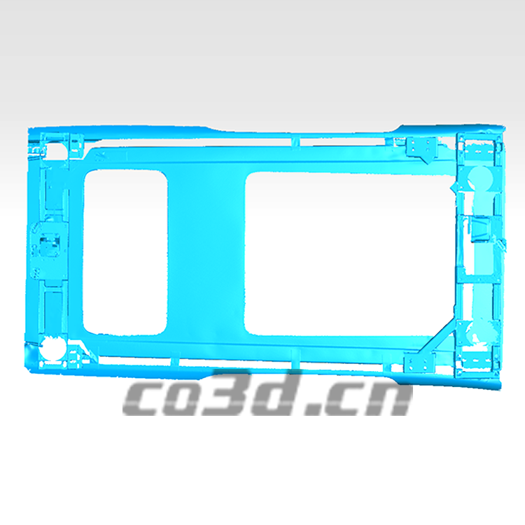 Three dimensional detection of automatic driving vehicle roof frame