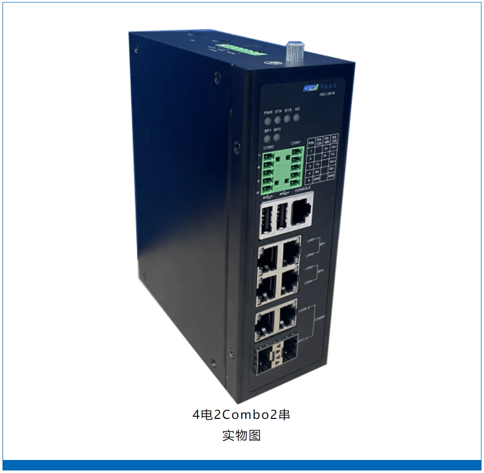 华电众信推出基于NXP LS1043A工业安全系列网关