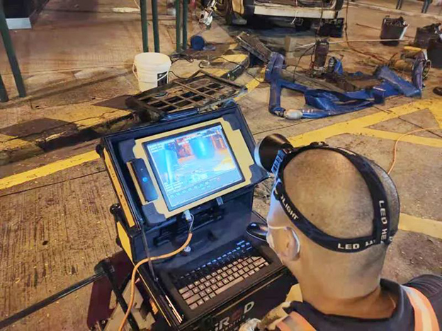 施罗德CCTV助澳门俾利喇街发现4200公斤油脂污物