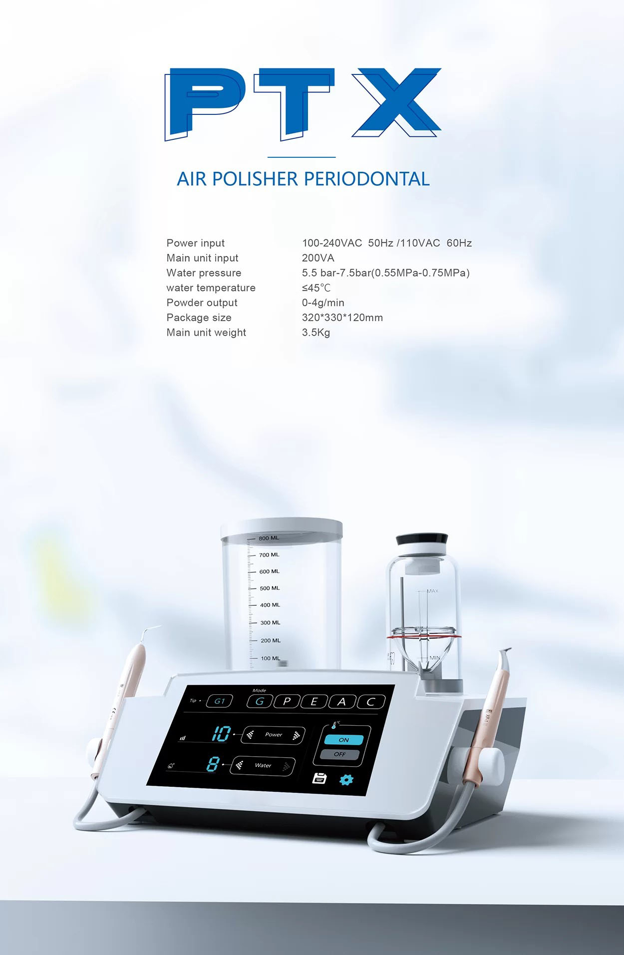 Dental Scaler and Air Polisher