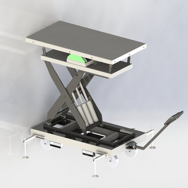 SOUTHWORTH Lift and Tilt Table Boosts Wind Power Generation Industry
