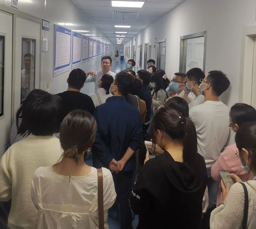 浙江萧山医院蒋国军副院长一行莅临鹰旸医药研发中心