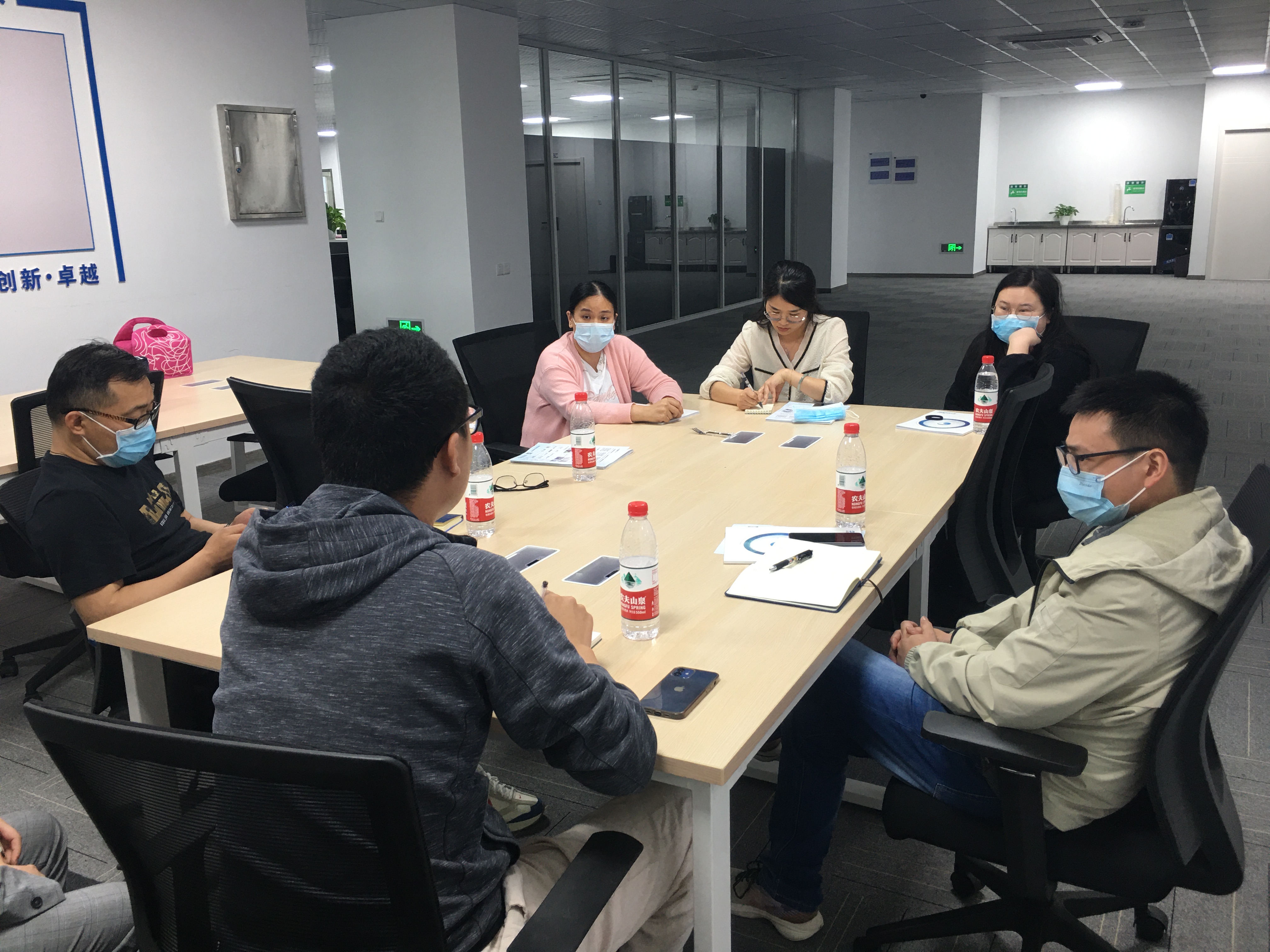 浙江萧山医院蒋国军副院长一行莅临鹰旸医药研发中心