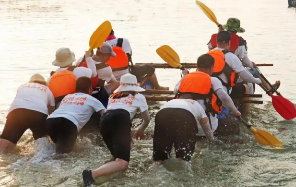 【水上系列】竹筏泅渡 乘风破浪-石门上水上1日团建活动
