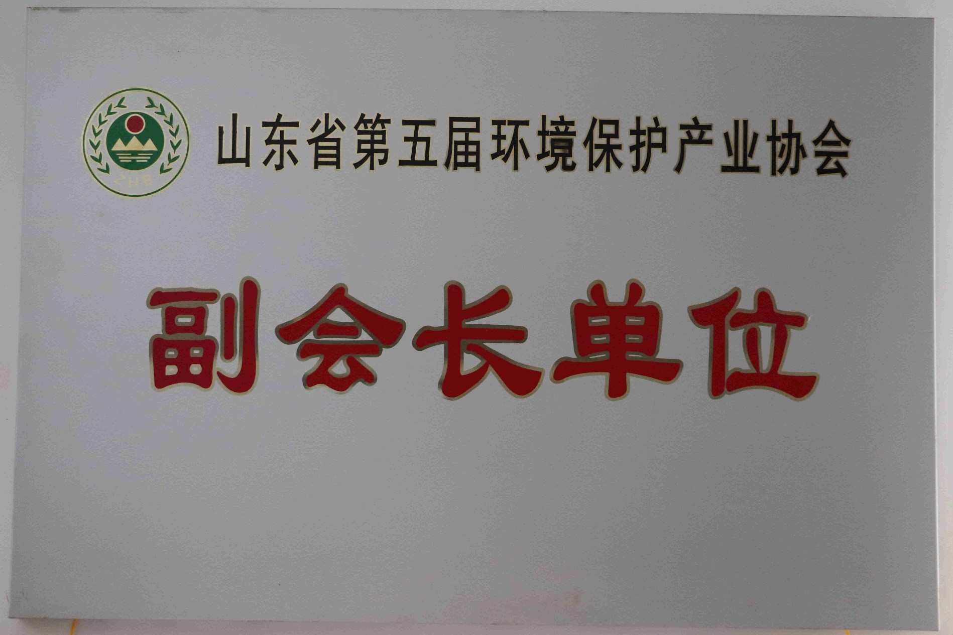 山東省第五屆環(huán)境保護產(chǎn)業(yè)協(xié)會(huì )副會(huì )長(cháng)單位