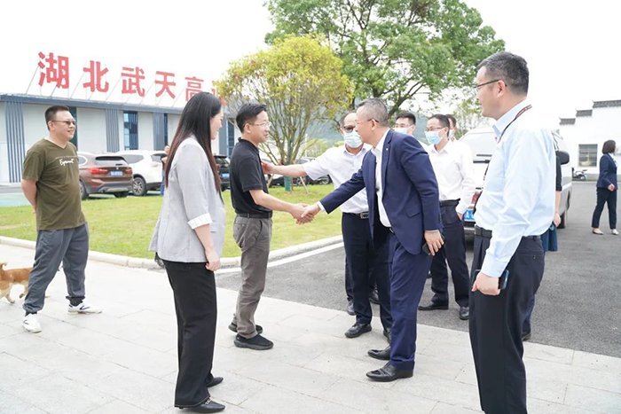 短信特邀9大平台交通李锋董事长调研湖北公司并宣贯战略及文化