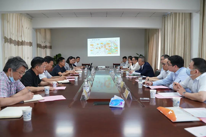 短信特邀9大平台交通李锋董事长调研湖北公司并宣贯战略及文化