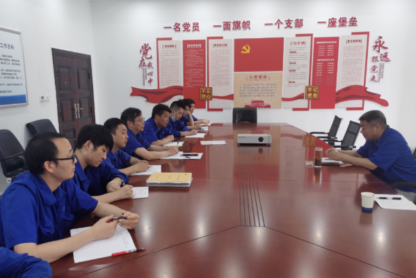 纪委书记潘耀亮到赤壁厂区开展政治生态调研