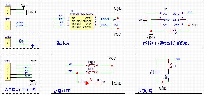 WT588F02B-8S语音芯片在化妆品/保健品/食品行业应用的语音解决方案