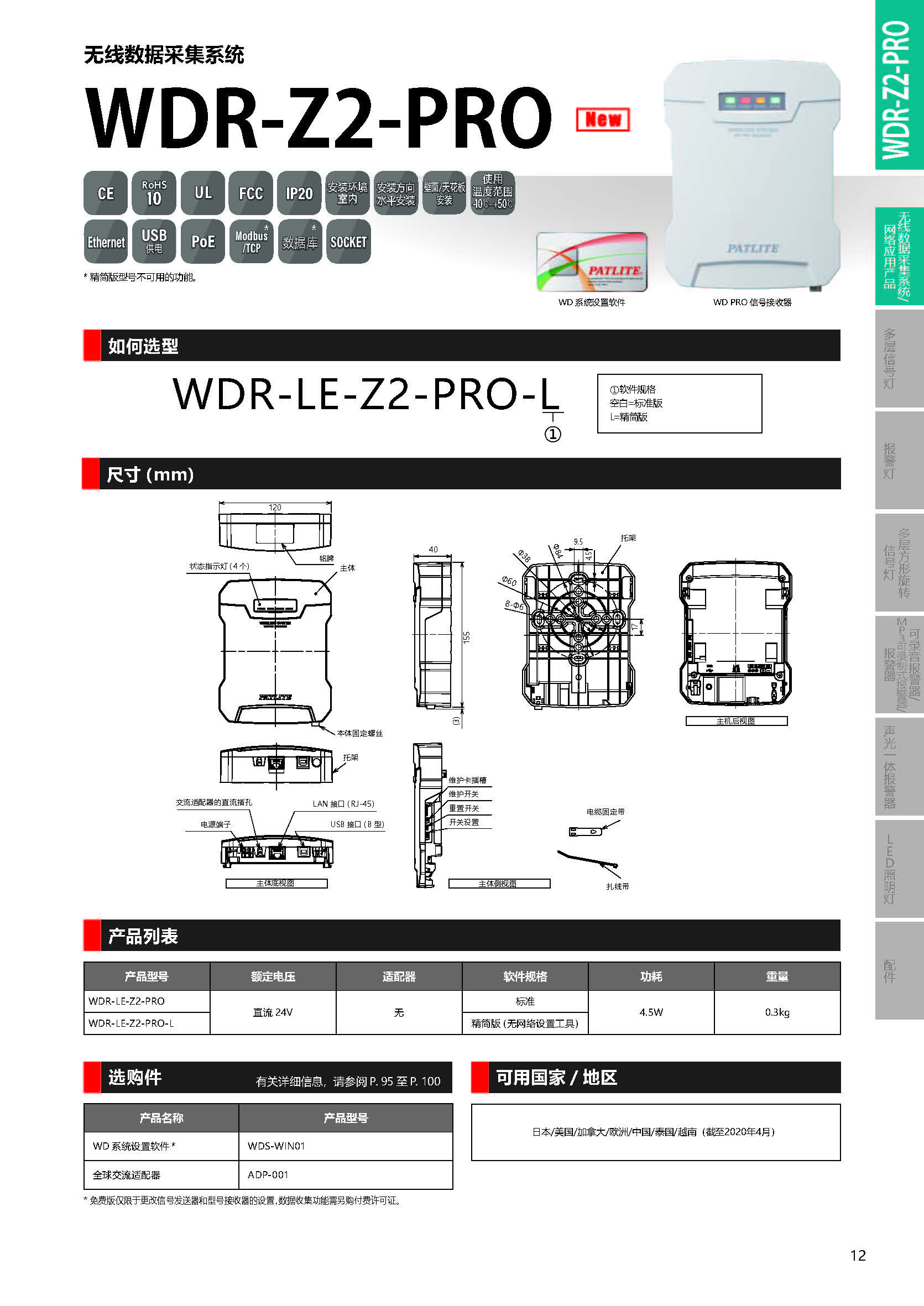 无线数据采集系统 WDR-Z2-PRO