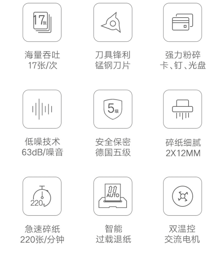 三木MSD9511 碎纸机 （单次17张纸）