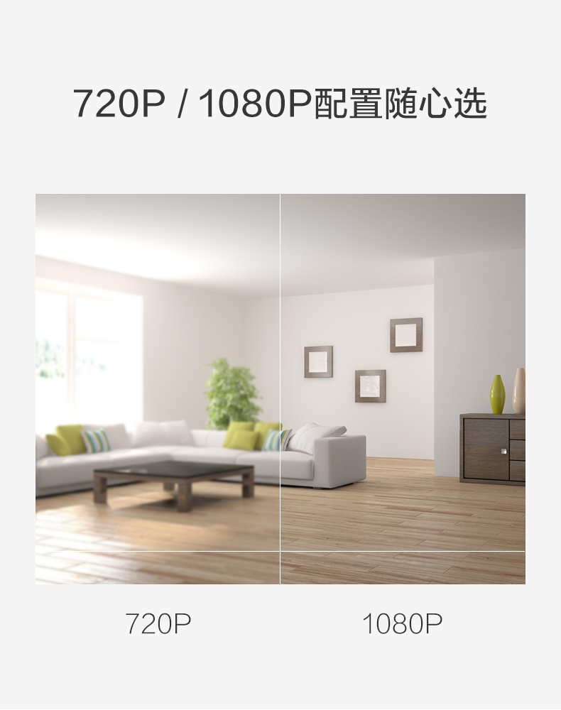 萤石C1HC高清无线家用监控摄像头  