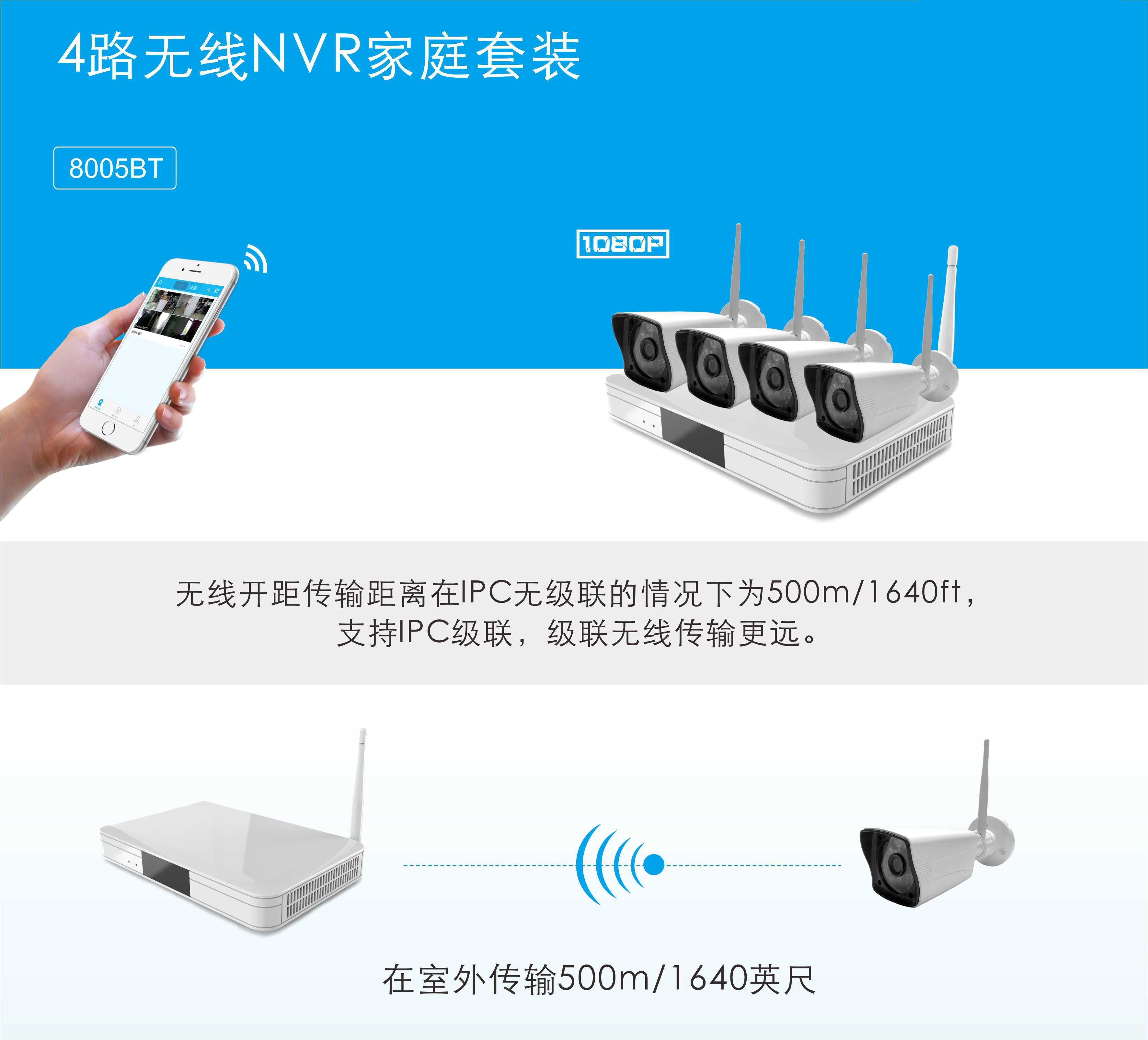 8005BT4 无线安防套装