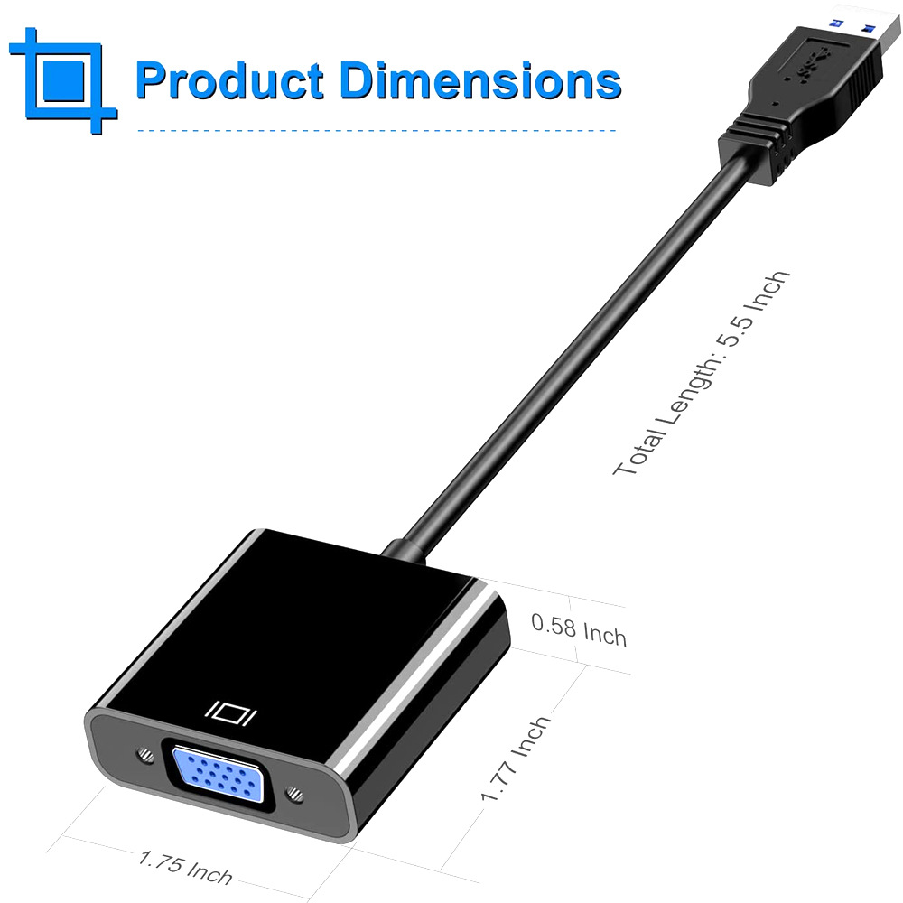 USB3.0 to VGA Adapter