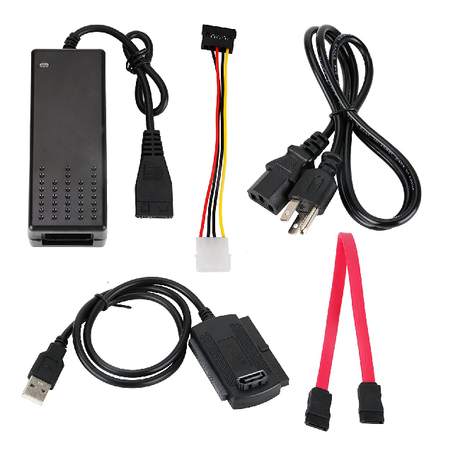 USB 2.0 to SATA/IDE Hard Drive Converter Cable