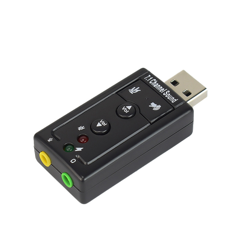  USB Virtual 7.1 Channel Sound Adapter